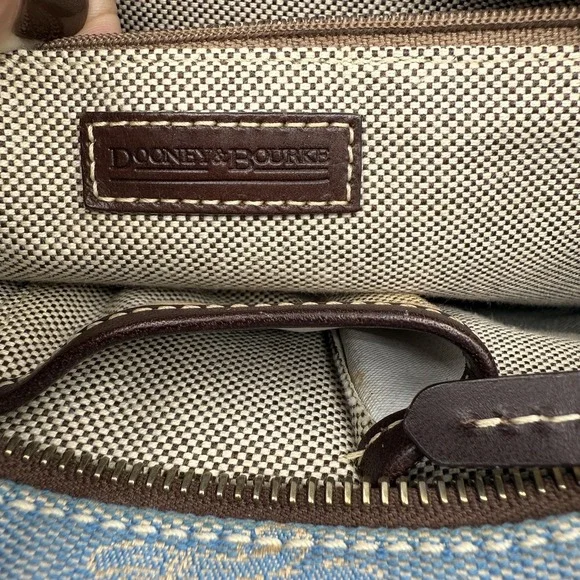 Dooney & Bourke Shoulder Bag Womens Monogram DL57C X8 Pouch Wallet Set Purse - Picture 13 of 16